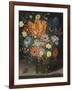 Still Life with Iris, 1623-Peter Binoit-Framed Giclee Print