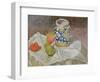 Still Life with Italian Earthenware Jar-Paul Cézanne-Framed Giclee Print