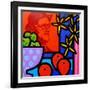 Still Life with James Joyce-John Nolan-Framed Giclee Print