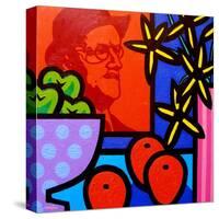 Still Life with James Joyce-John Nolan-Stretched Canvas