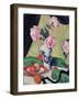 Still Life with Japanese Jar and Roses, C.1919-Samuel John Peploe-Framed Giclee Print