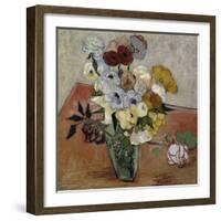 Still-Life with Japanese Vase, c.1890-Vincent van Gogh-Framed Giclee Print