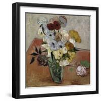 Still-Life with Japanese Vase, c.1890-Vincent van Gogh-Framed Giclee Print