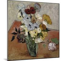 Still-Life with Japanese Vase, c.1890-Vincent van Gogh-Mounted Giclee Print