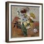 Still-Life with Japanese Vase, c.1890-Vincent van Gogh-Framed Premium Giclee Print