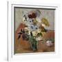 Still-Life with Japanese Vase, c.1890-Vincent van Gogh-Framed Giclee Print