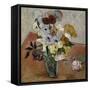 Still-Life with Japanese Vase, c.1890-Vincent van Gogh-Framed Stretched Canvas