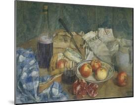 Still Life with Journal-Giuseppe De Sanctis-Mounted Giclee Print