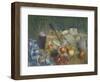 Still Life with Journal-Giuseppe De Sanctis-Framed Giclee Print