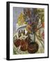 Still Life with Jug and African Bowl-Ernst Ludwig Kirchner-Framed Giclee Print