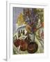 Still Life with Jug and African Bowl-Ernst Ludwig Kirchner-Framed Giclee Print