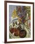 Still Life with Jug and African Bowl-Ernst Ludwig Kirchner-Framed Giclee Print