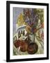 Still Life with Jug and African Bowl-Ernst Ludwig Kirchner-Framed Giclee Print