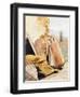 Still Life with Jug and Landscape-Giacinto Gigante-Framed Giclee Print