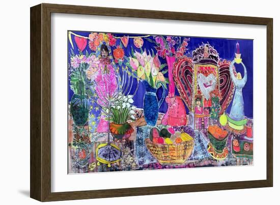 Still life with Kyra's heart, 2005-Hilary Simon-Framed Giclee Print