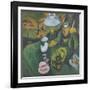 Still Life with Lamp-Ernst Ludwig Kirchner-Framed Giclee Print