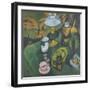 Still Life with Lamp-Ernst Ludwig Kirchner-Framed Giclee Print