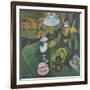 Still Life with Lamp-Ernst Ludwig Kirchner-Framed Giclee Print