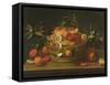 Still Life with Lemon, Orange and Pomegranate-null-Framed Stretched Canvas
