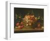 Still Life with Lemon, Orange and Pomegranate-null-Framed Giclee Print