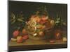 Still Life with Lemon, Orange and Pomegranate-null-Mounted Giclee Print