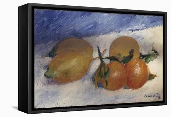 Still Life with Lemons and Oranges, 1881-Edgar Degas-Framed Stretched Canvas