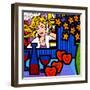 Still Life with Lichtenstein 2-John Nolan-Framed Giclee Print