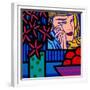 Still Life with Lichtenstein Crying Girl-John Nolan-Framed Giclee Print