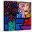 Still Life with Lichtenstein Crying Girl-John Nolan-Stretched Canvas