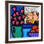 Still Life with Lichtenstein-John Nolan-Framed Giclee Print