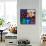 Still Life with Lichtenstein-John Nolan-Framed Stretched Canvas displayed on a wall