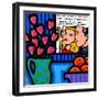 Still Life with Lichtenstein-John Nolan-Framed Premium Giclee Print