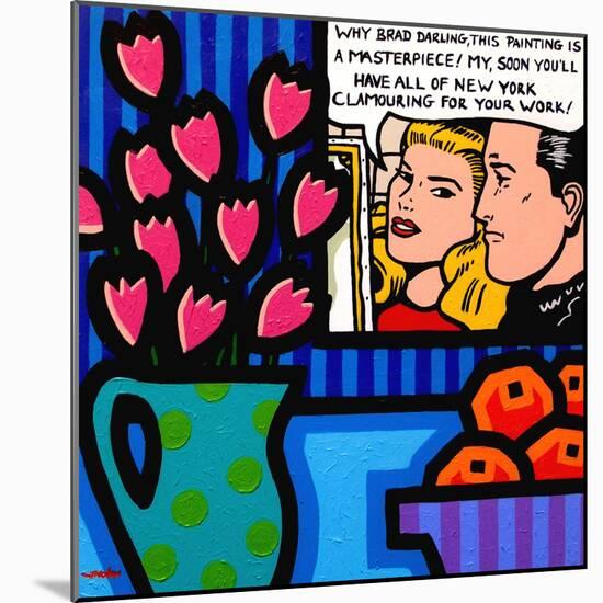 Still Life with Lichtenstein-John Nolan-Mounted Giclee Print