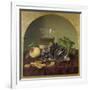 Still Life with Lidded Goblet, Fruit and Biscuit, 1836-Johann Wilhelm Preyer-Framed Giclee Print