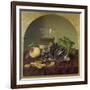 Still Life with Lidded Goblet, Fruit and Biscuit, 1836-Johann Wilhelm Preyer-Framed Giclee Print