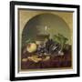 Still Life with Lidded Goblet, Fruit and Biscuit, 1836-Johann Wilhelm Preyer-Framed Giclee Print