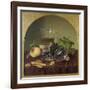 Still Life with Lidded Goblet, Fruit and Biscuit, 1836-Johann Wilhelm Preyer-Framed Giclee Print