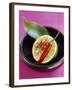 Still Life with Lime, Chili, Saffron and Kaffir Lime Leaf-Jean Cazals-Framed Photographic Print