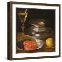 Still Life with Lobster, C.1630-Sebastian Stoskopff-Framed Giclee Print