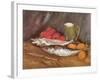 Still Life with Mackerel, 1886-Vincent van Gogh-Framed Giclee Print