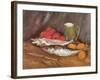 Still Life with Mackerel, 1886-Vincent van Gogh-Framed Giclee Print