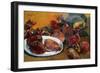 Still Life with Mangoes-Paul Gauguin-Framed Giclee Print