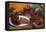 Still Life with Mangoes-Paul Gauguin-Framed Stretched Canvas