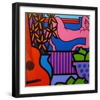 Still Life with Matisse 1-John Nolan-Framed Giclee Print