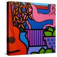 Still Life with Matisse 1-John Nolan-Stretched Canvas