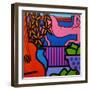 Still Life with Matisse 1-John Nolan-Framed Premium Giclee Print