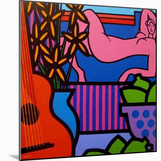 Still Life with Matisse 1-John Nolan-Mounted Premium Giclee Print