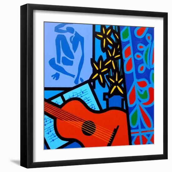 Still Life with Matisse 2-John Nolan-Framed Giclee Print