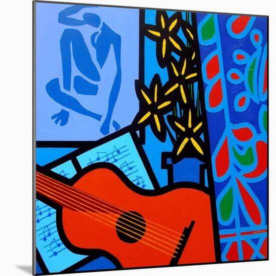 Still Life with Matisse 2-John Nolan-Mounted Giclee Print