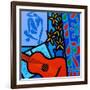 Still Life with Matisse 2-John Nolan-Framed Giclee Print